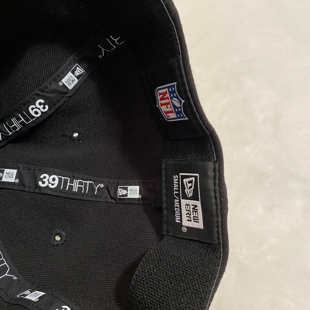 New Era New York Jets 39THIRTY Black Cap Small/Medium Football